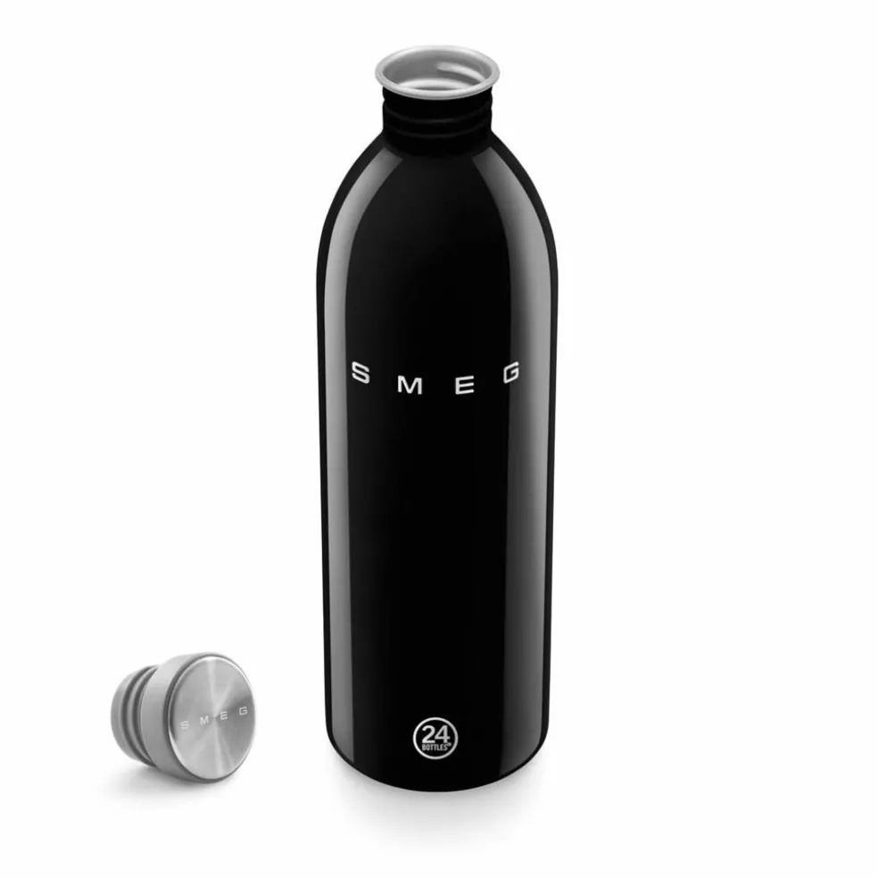 WBF02BL vattenflaska 1 liter, svart
