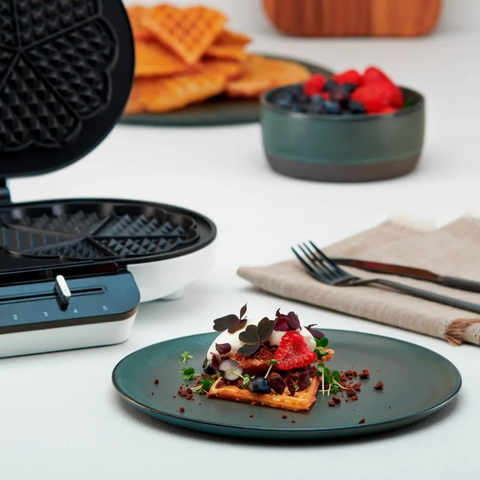 WDWA-516WP Tradition Double våffeljärn, vit