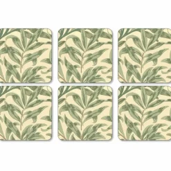 Willow Bough Blå Glasunderlägg 6-pack