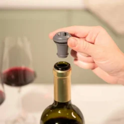 Wine Saver elektrisk vinpump, svart