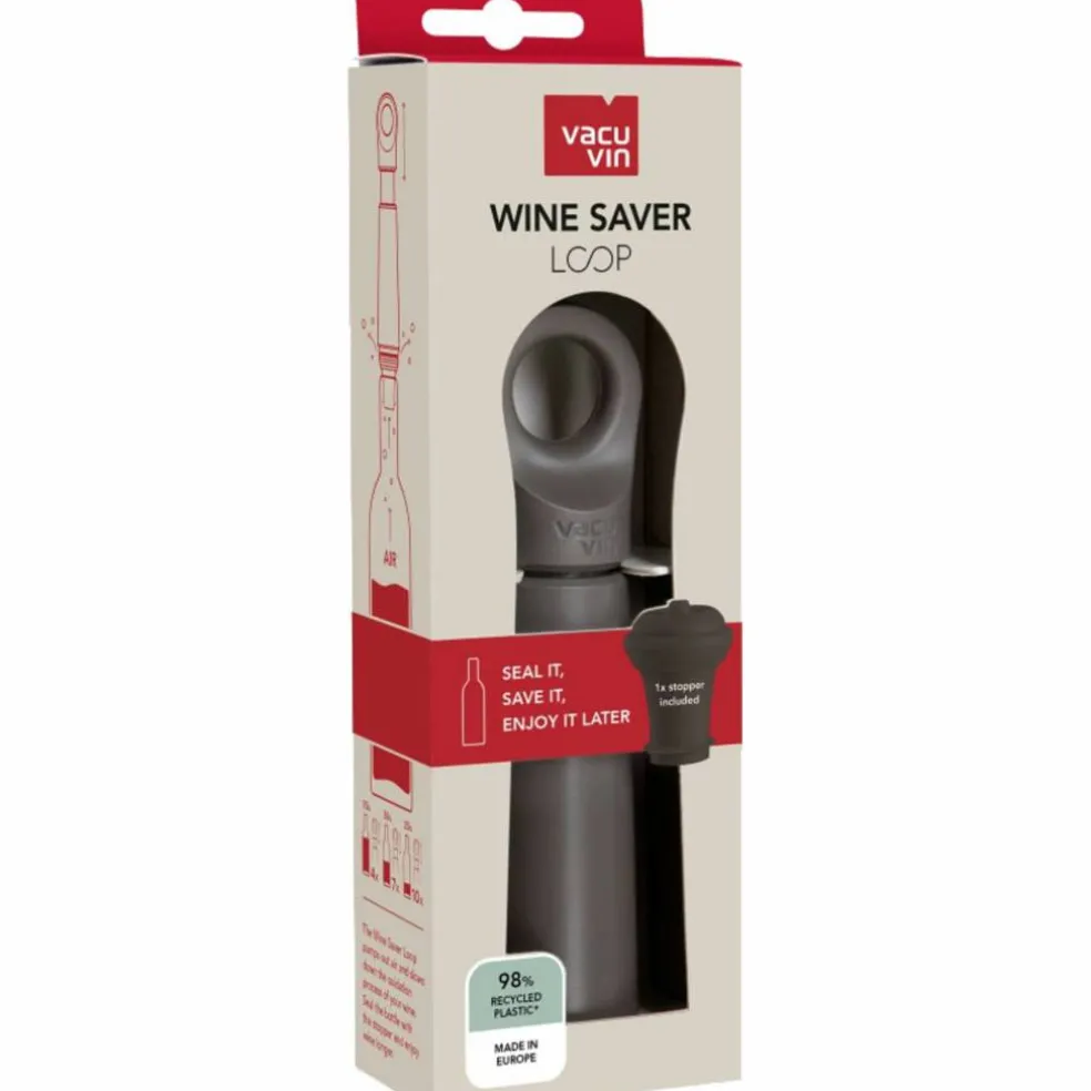 Wine Saver Loop vinpump, jade
