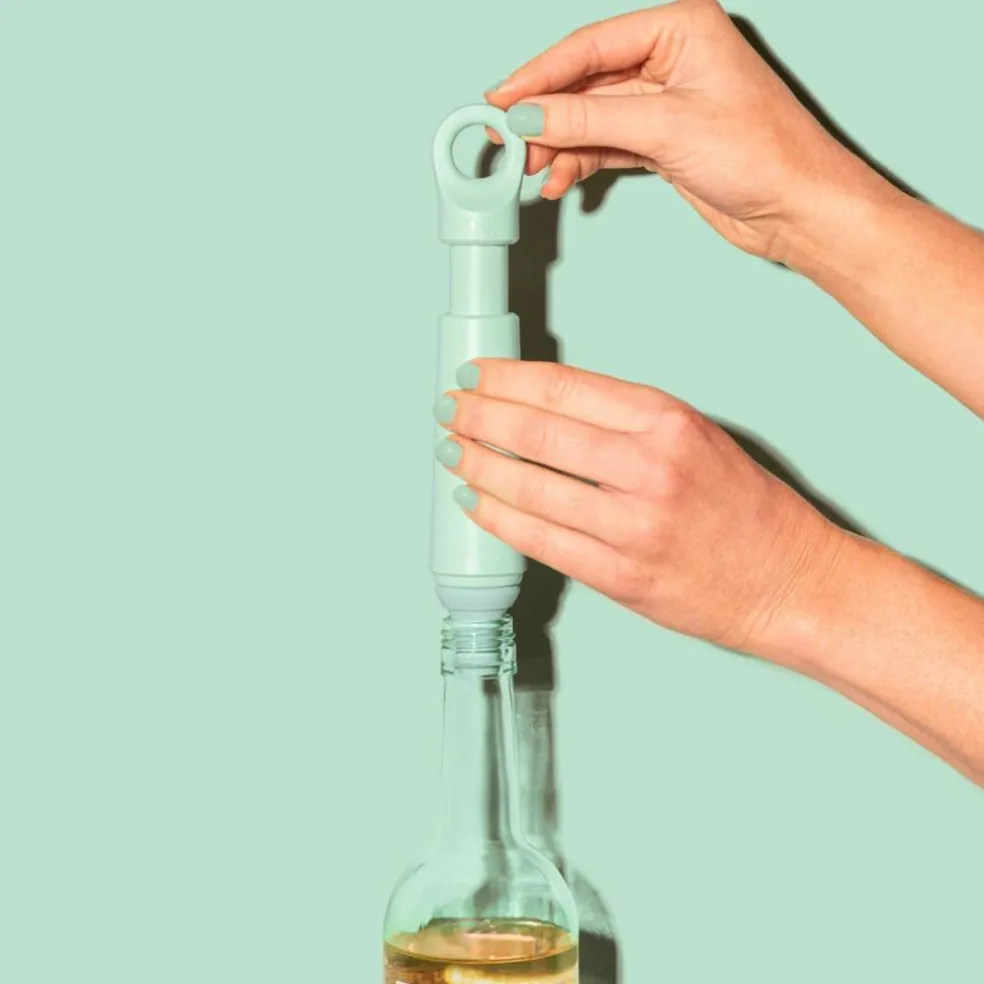 Wine Saver Loop vinpump, jade
