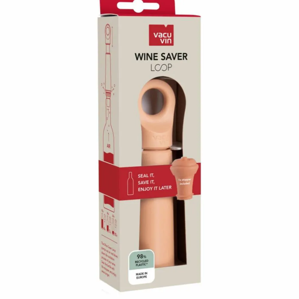 Wine Saver Loop vinpump, jade