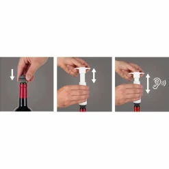 Wine Saver + 2 st stoppare (presentförpackning)
