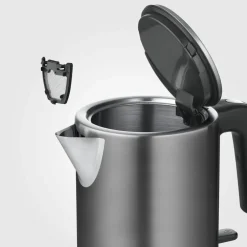 WK 9342 vattenkokare 1 liter, dark inox