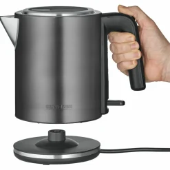 WK 9342 vattenkokare 1 liter, dark inox
