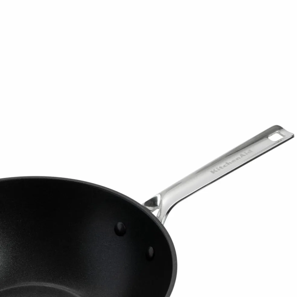 Wok 28 cm, rostfritt stål