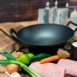 Wok Gjutjärn