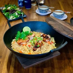 Wok Gjutjärn