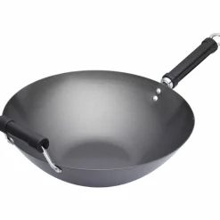 Wokpanna 36 cm, svart