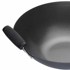 Wokpanna 36 cm, svart