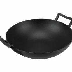 Wokpanna i gjutjärn 36 cm