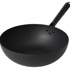Wokpanna, kolstål