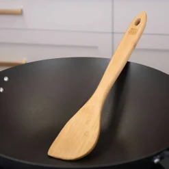 Wokspade 33 cm, polerad bambu