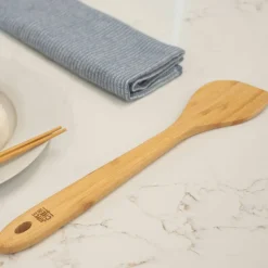 Wokspade 33 cm, polerad bambu