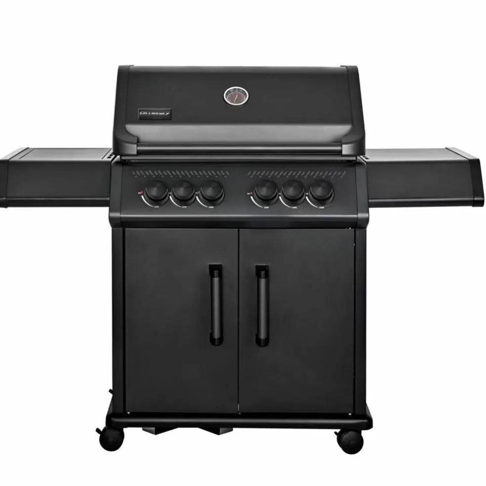 X402 gasolgrill, svart