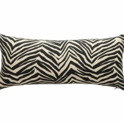 Zebra kudde 30 x 70 cm, vit/svart