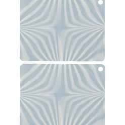 Zebura bordstablett 2-pack, clay/vit