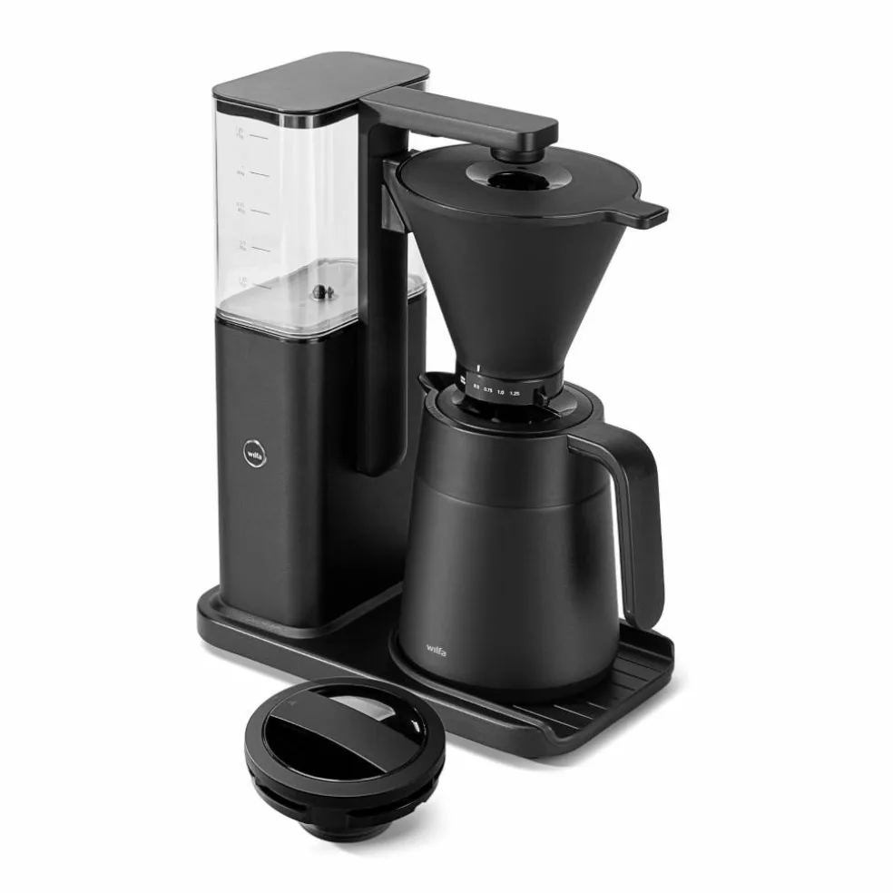 Zense Alux Thermo kaffebryggare, svart aluminium